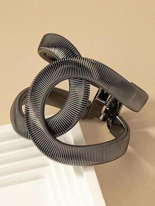 Adjustable Chains Hollow Round Cut Bracelet Accessories