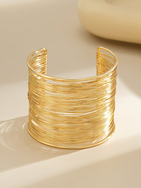 Geometric Solid Color Bracelet Accessories