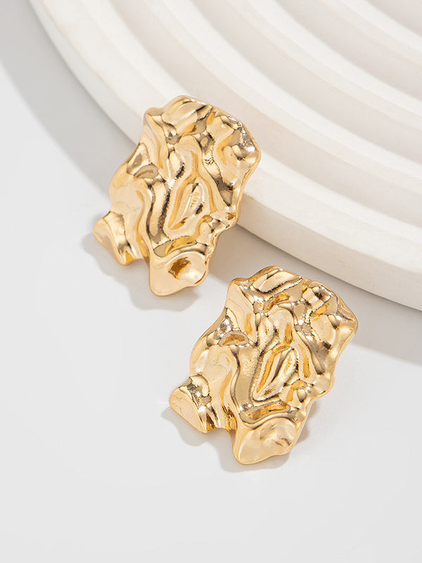 Geometric Normcore Drop Earrings