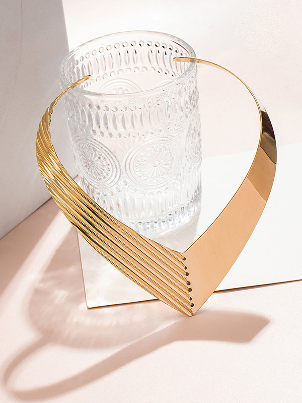 Asymmetric Solid Color Irregularity Necklaces Accessories
