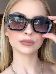 Geometric Sun-Protection Sunglasses Accessories