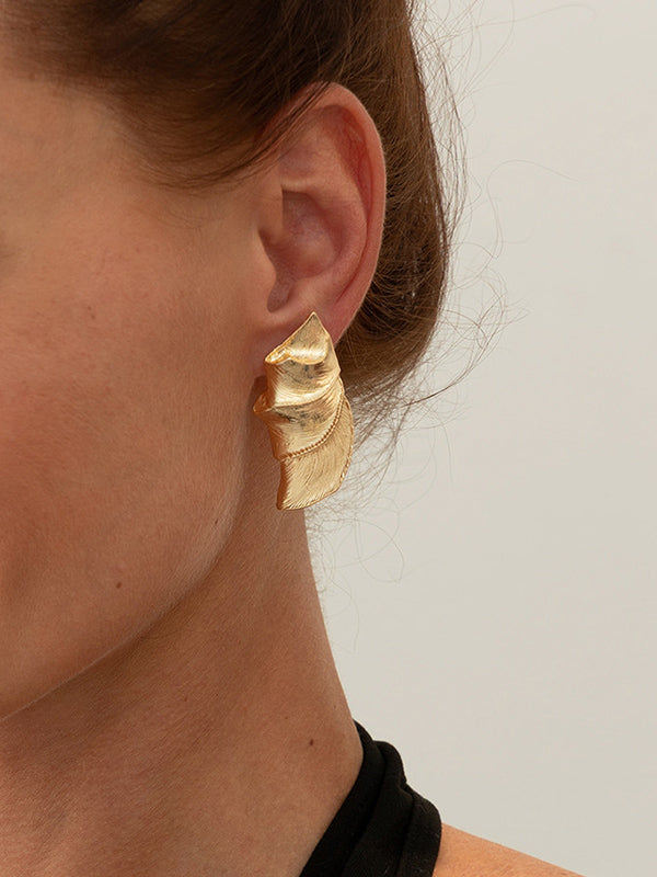 Geometric Normcore Drop Earrings