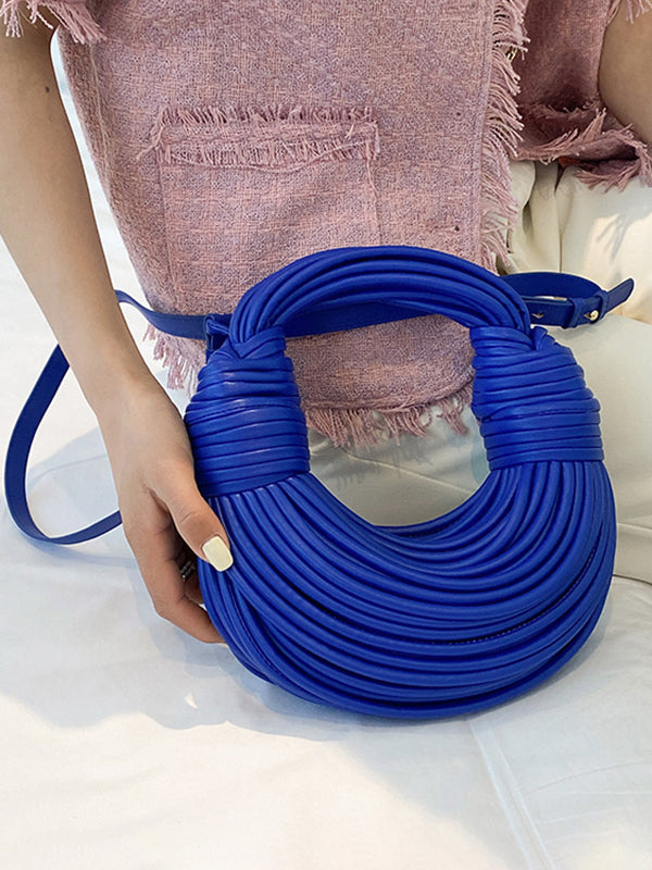 Geometric Solid Color Crossbody Bags Bags Accessories Bags