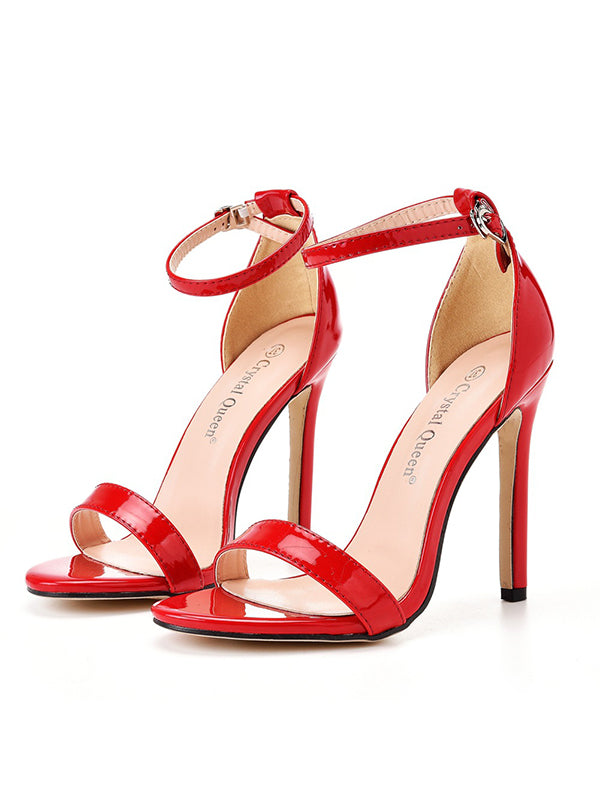 Open Toe Split-Joint Pumps Sandals