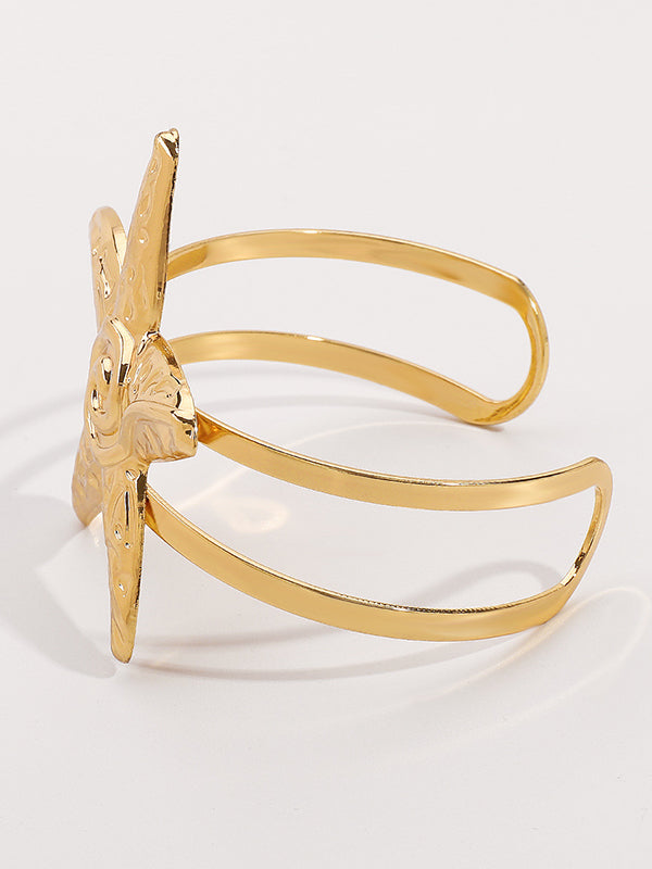 Ringent Solid Color Star Shape Bracelet Accessories