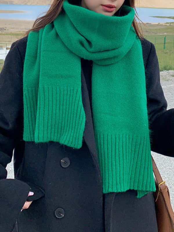 Keep Warm Solid Color Scarf
