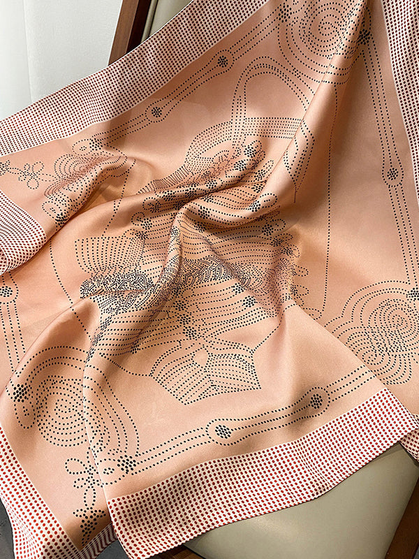 Polka-Dot Leisure Scarf