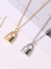 Simple Lock Necklace