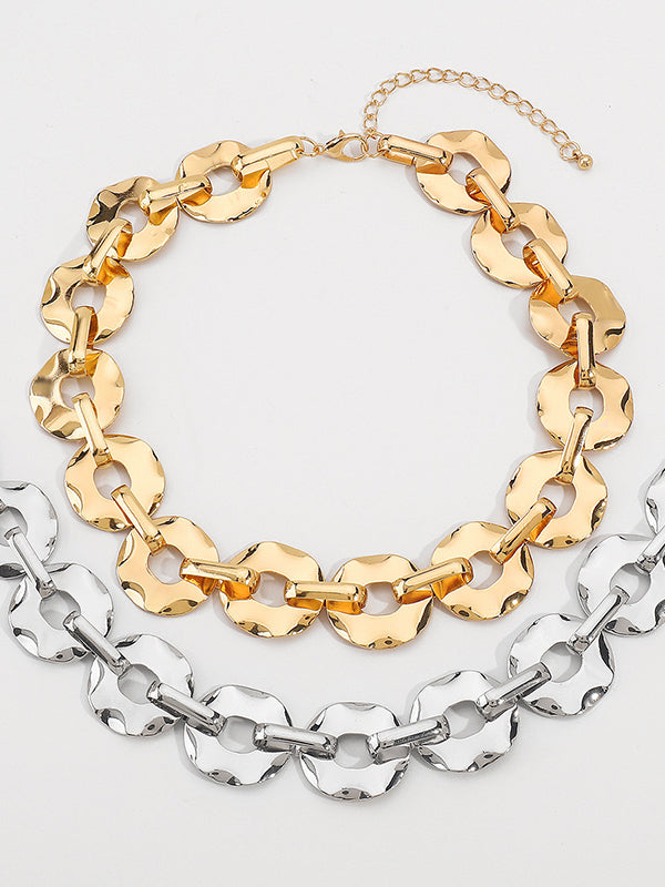Chains Geometric Normcore Necklaces Accessories