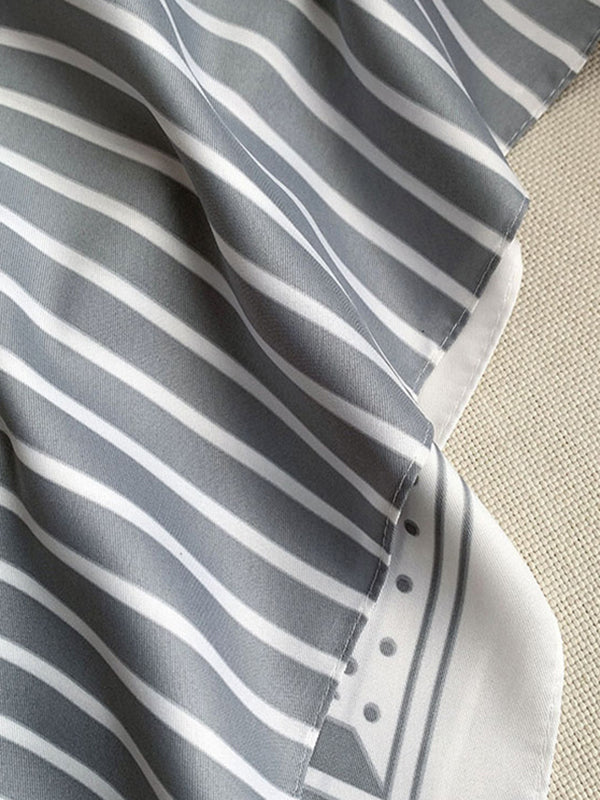 Polka-Dot Striped Vintage Shawl&Scarf