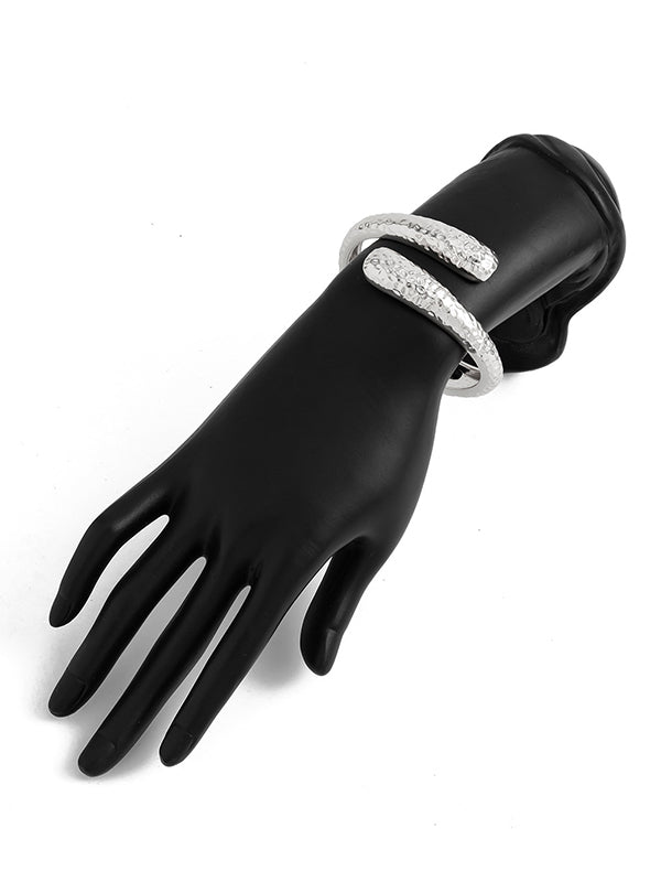 Geometric Pleated Shiny Irregularity Bracelet Accessories