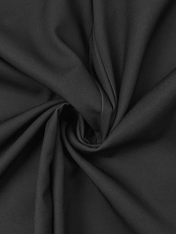 Contrast Color Printed High Waisted Loose Trousers Pants