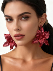 Flower Shape Earrings Accessories