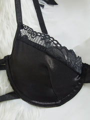 4 Piece Set Western Lace Trim Thong