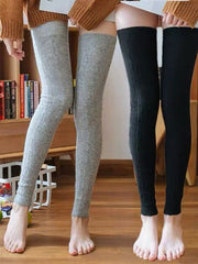 Casual Skinny Leg Solid Color Leg Warmers Accessories