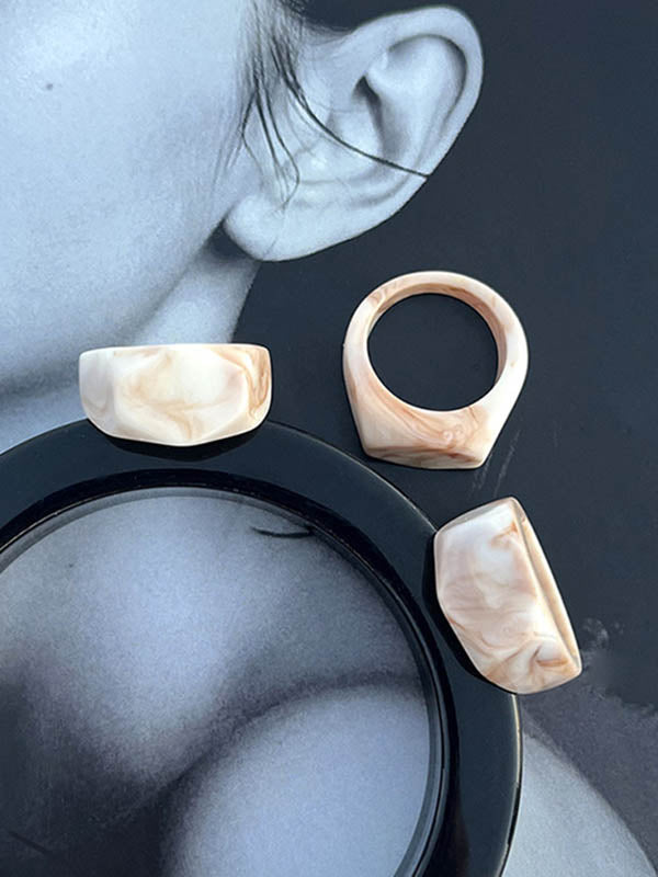 Geometric Rings Accessories
