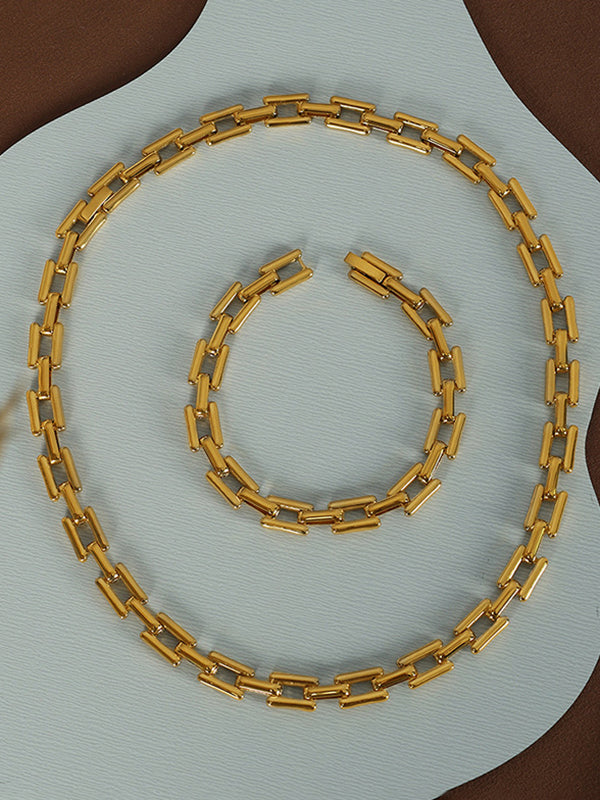 Chains Geometric Necklaces Accessories Bracelet Accessories