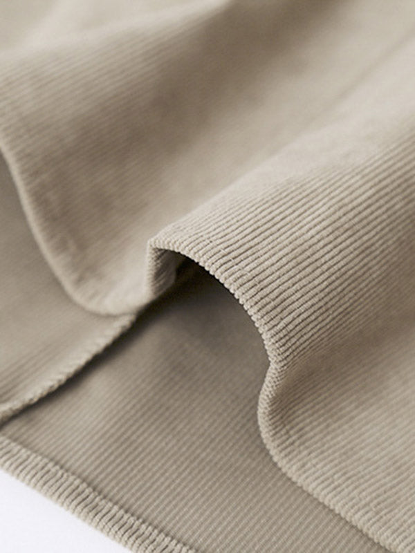 Pleated Solid Color Split-Joint A-Line High Waisted Skirts