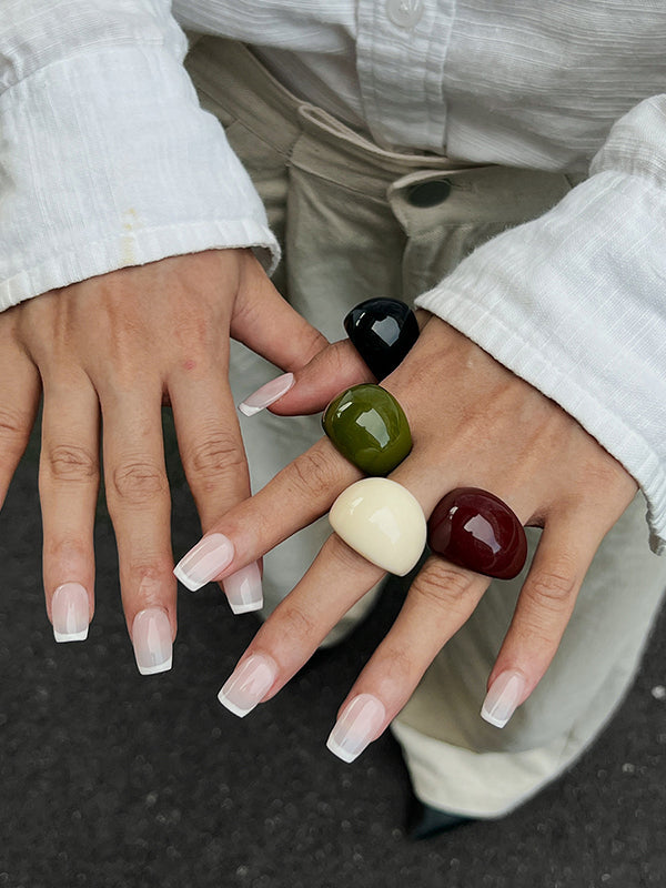 Geometric Shiny Rings Accessories Bracelet Accessories