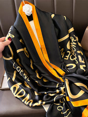 Flower Print Sun protection Shawl&Scarf