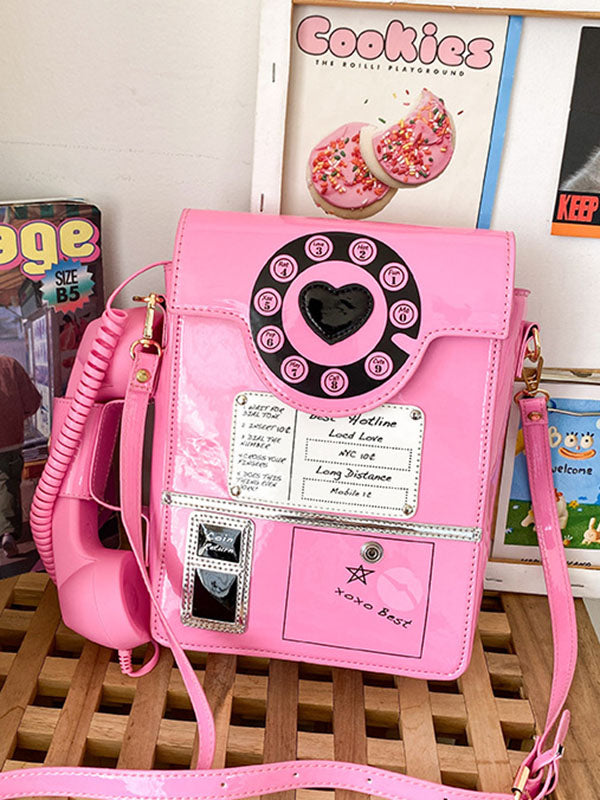 Geometric Zipper Crossbody Bags