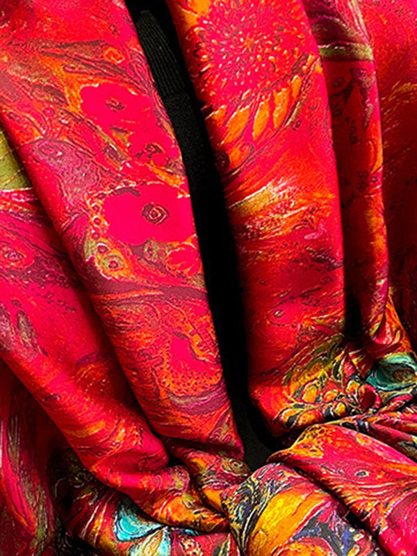Flower Print Sun protection Shawl&Scarf