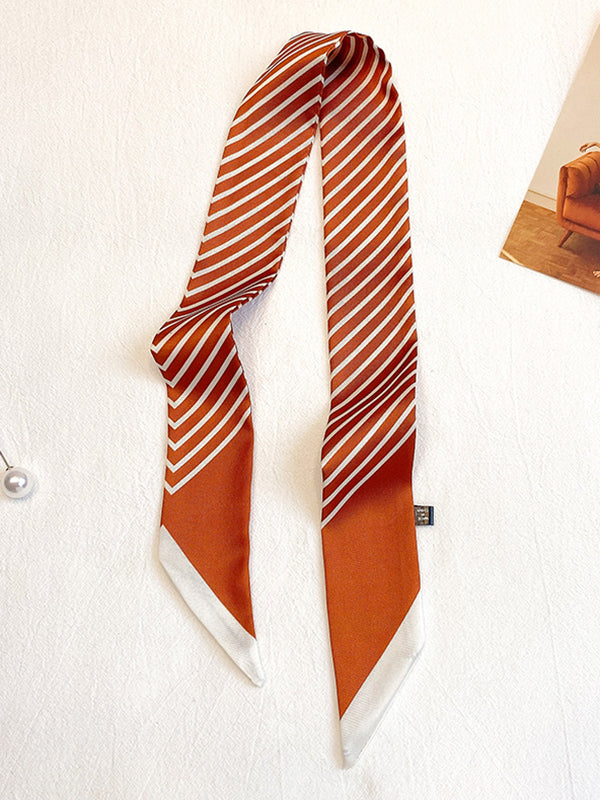 Leisure Striped Hair Band Scarf