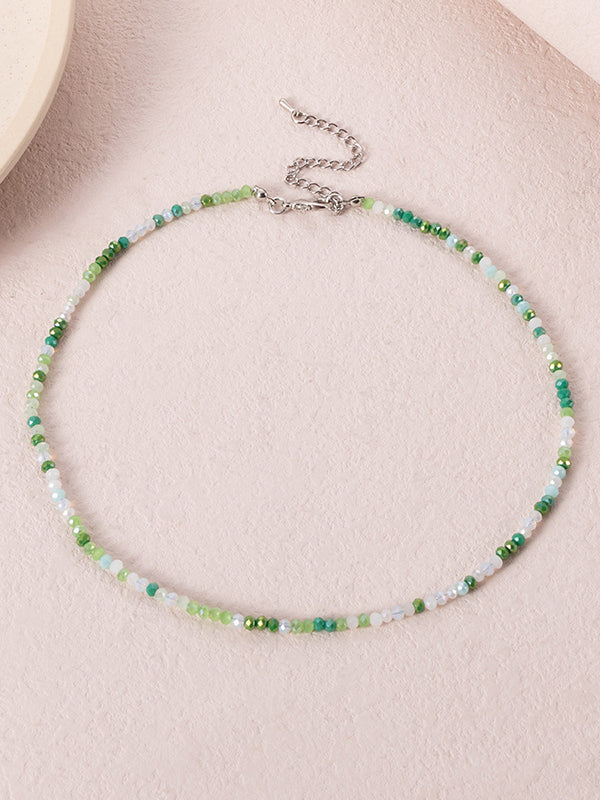 Beaded Multi-Colored Necklaces Accessories Dainty Necklace