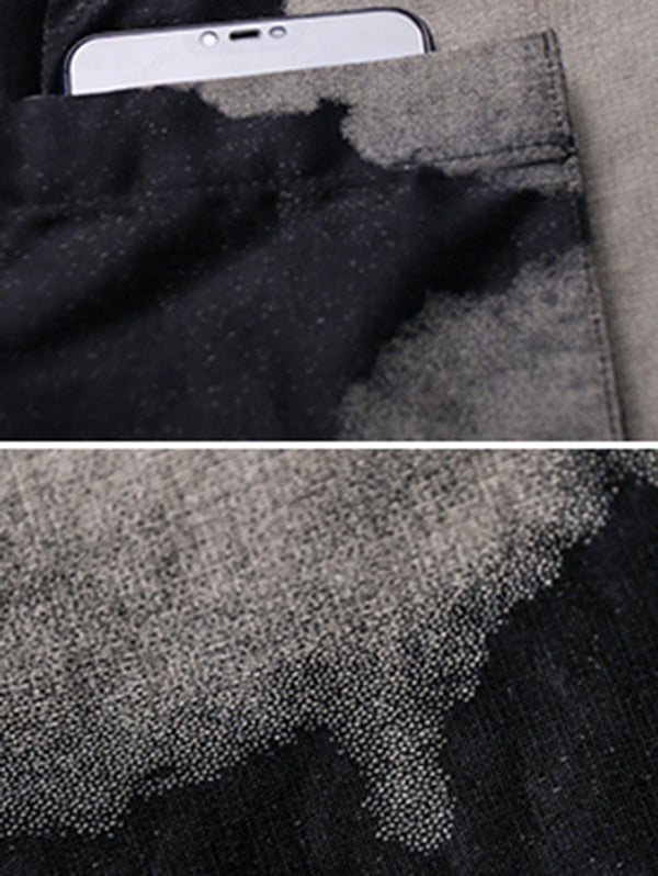 Original Print Round-Neck Jumper Dress