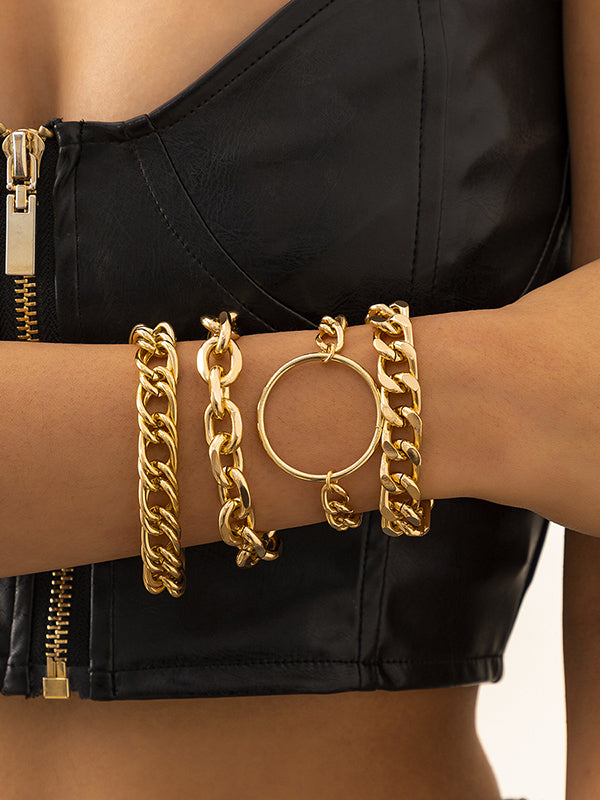 Original Cool Hollow Chains Bracelet