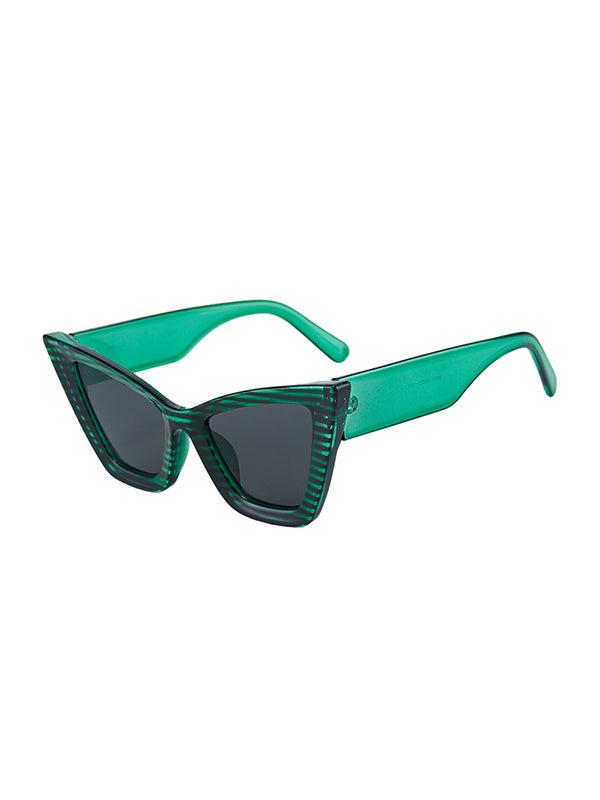 Geometric Sun-Protection Sunglasses Accessories