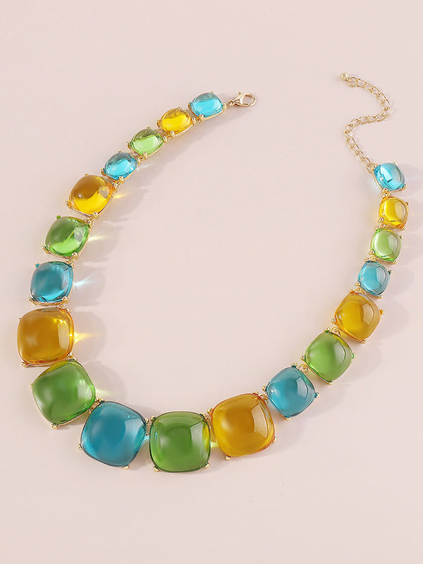 Geometric Necklaces Accessories Dainty Necklace