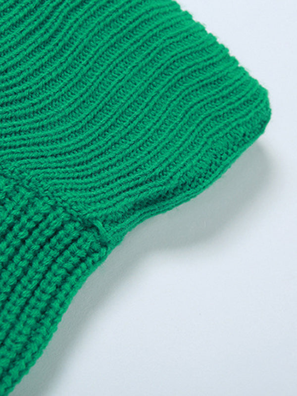 Casual Loose Solid Color Tasseled Cardigan Tops& Shorts Suits