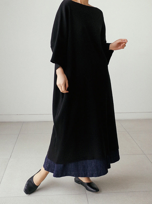 Loose Wide-Leg Empire Jean Pants