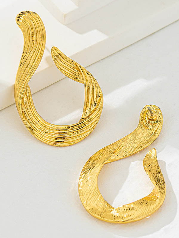 Geometric Drop Earrings