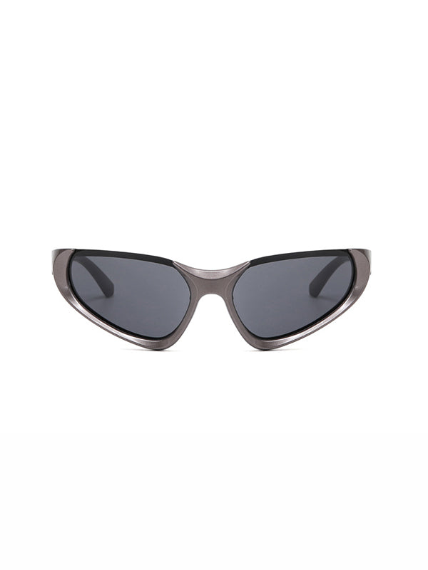 Geometric Sun-Protection Sunglasses Accessories