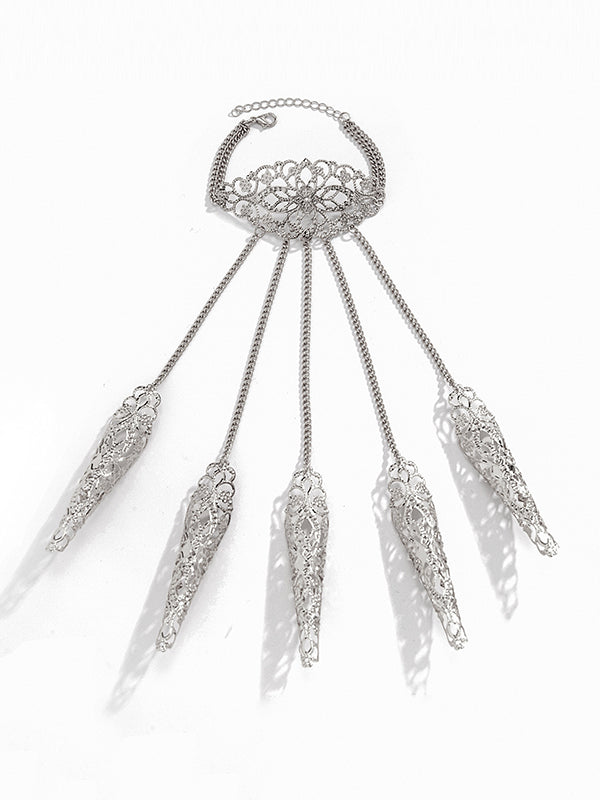Chains Geometric Hollow Nail Protectors