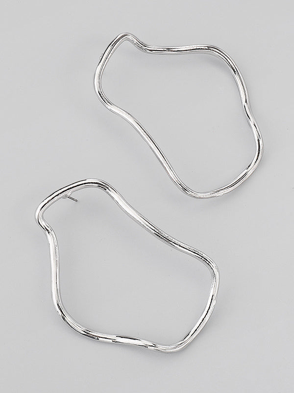 Geometric Normcore Drop Earrings