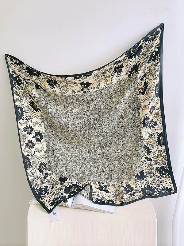 Flower Print Scarf