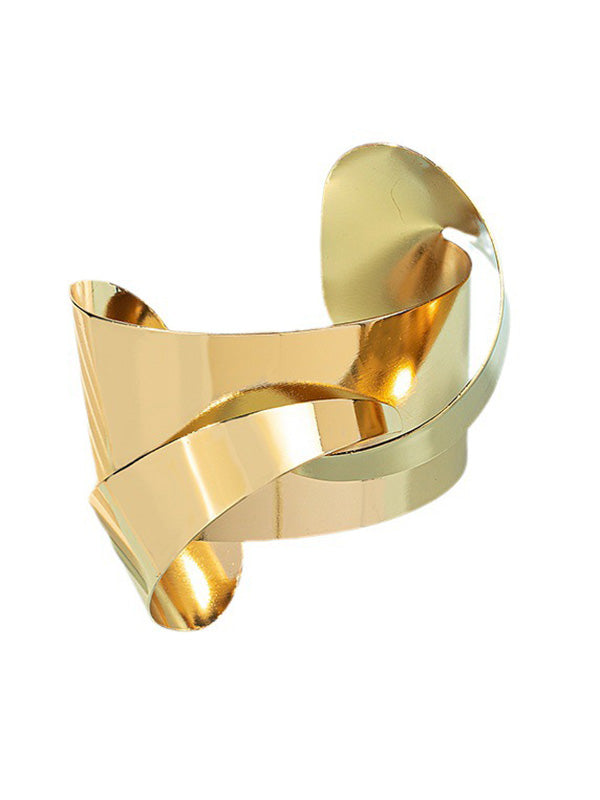 Geometric Hollow Solid Color Bracelet Accessories