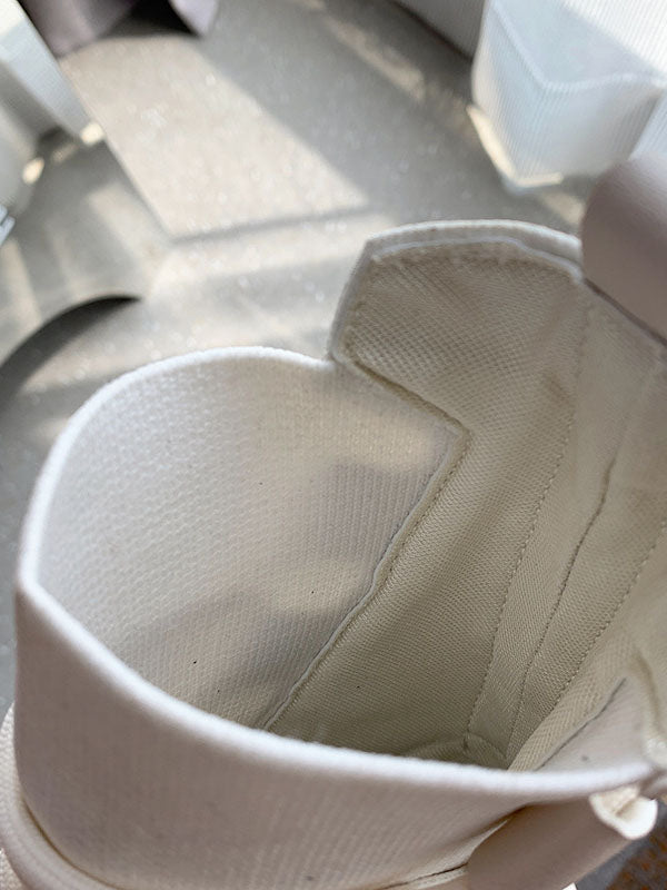 Lace-Up Round-Toe Solid Color Split-Joint Platform Shoes Dr. Martens Boots Boots