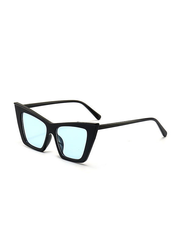 Geometric Sun-protection Sunglasses Accessories