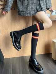 College Style Striped Stockings Accessories
