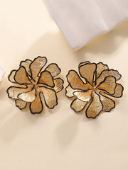 Flower Shape Earrings Accessories