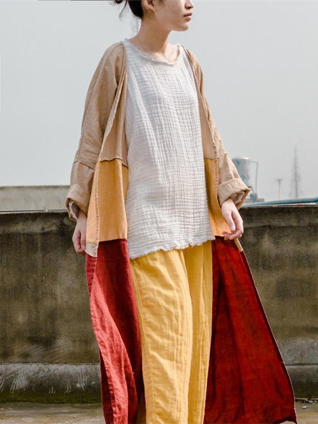 White Fringed Cotton T-shirt