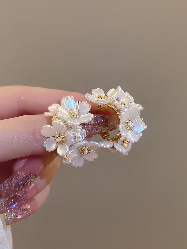 Flower Shape Normcore Earrings Accessories