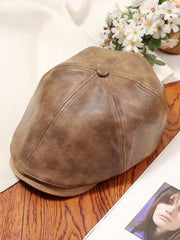 Buckle Hollow Split-Joint Hats Beret