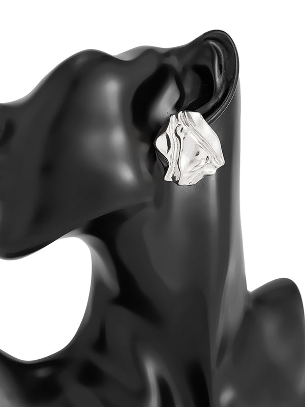 Shiny Irregularity Earrings Accessories