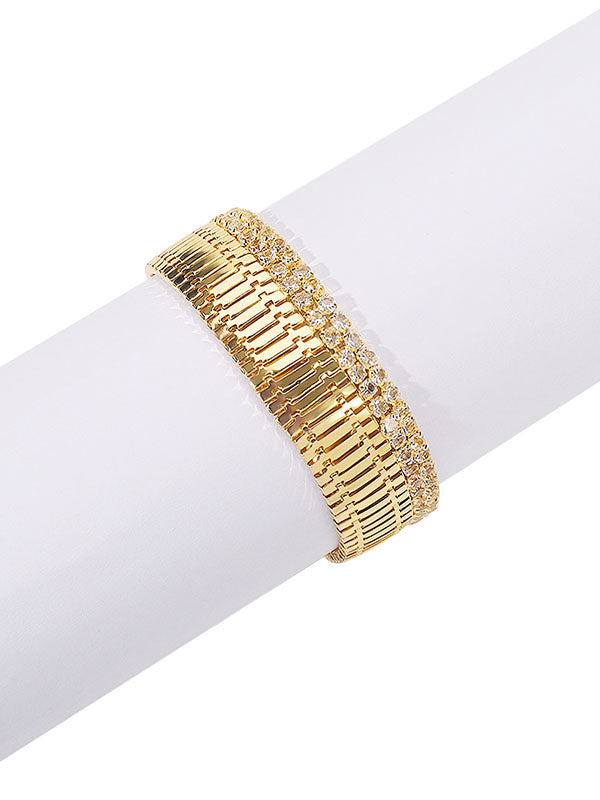 Geometric Rhine Stones Bracelet Accessories