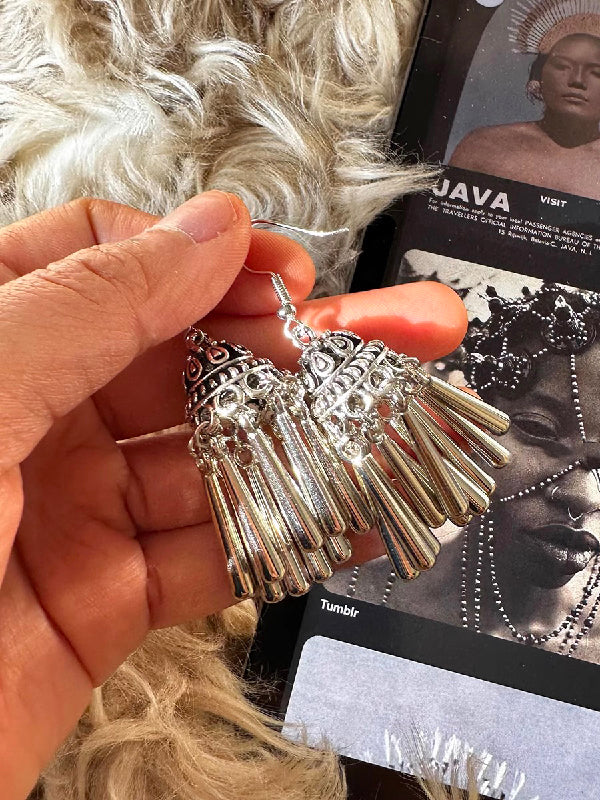 Tasseled Drop Earrings